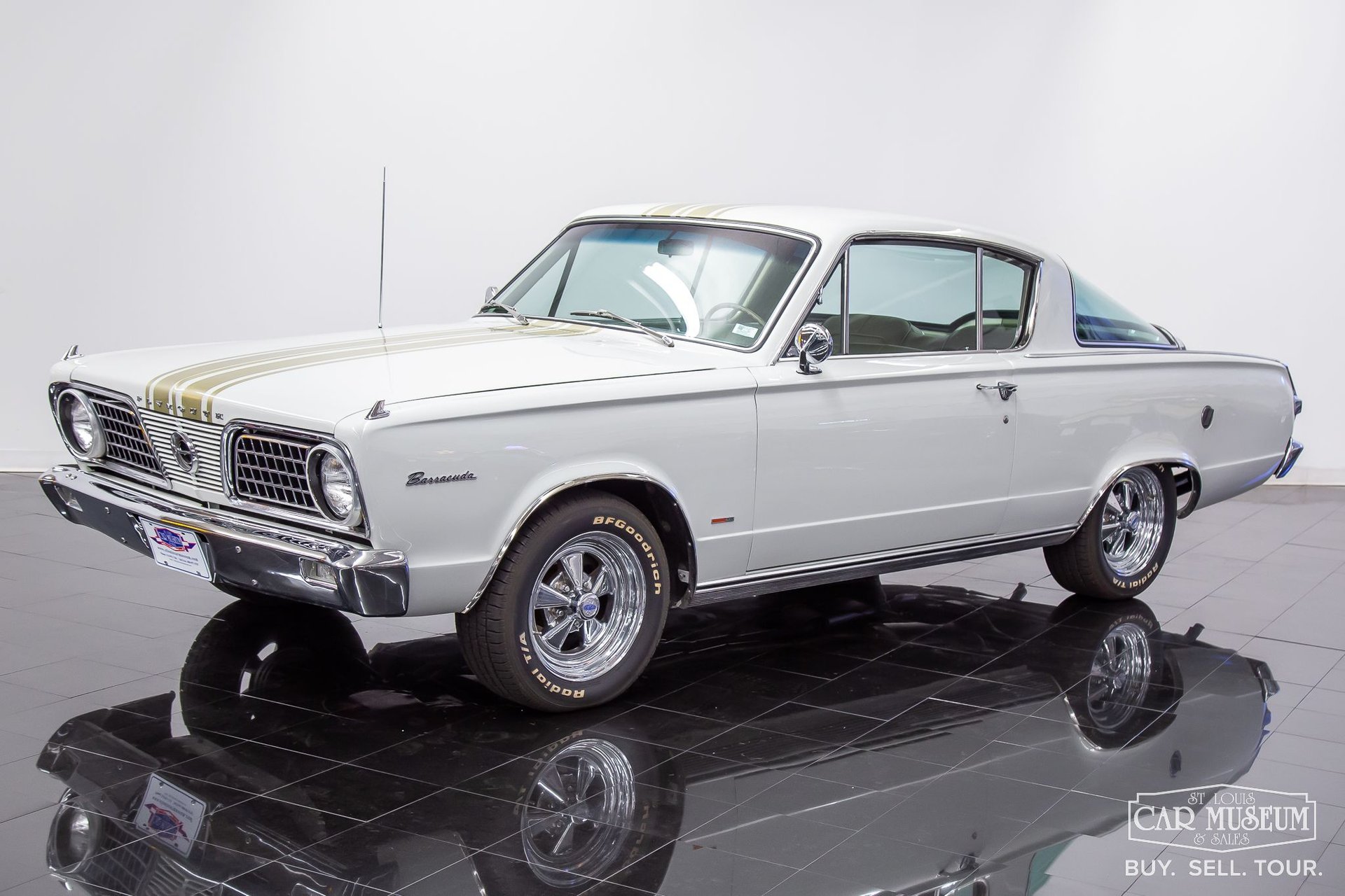 thumbnail interactive-video image 1 of 1963-1966 Plymouth Valiant/Barracuda Chrome Lock Strip – Windshield Or Rear Window 1 of 3