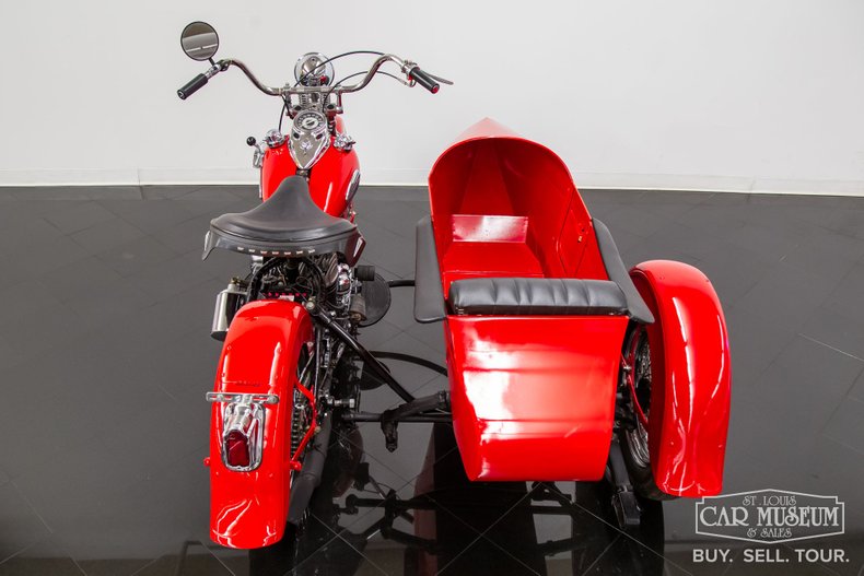 1942 Harley Davidson WLA & Sidecar 36