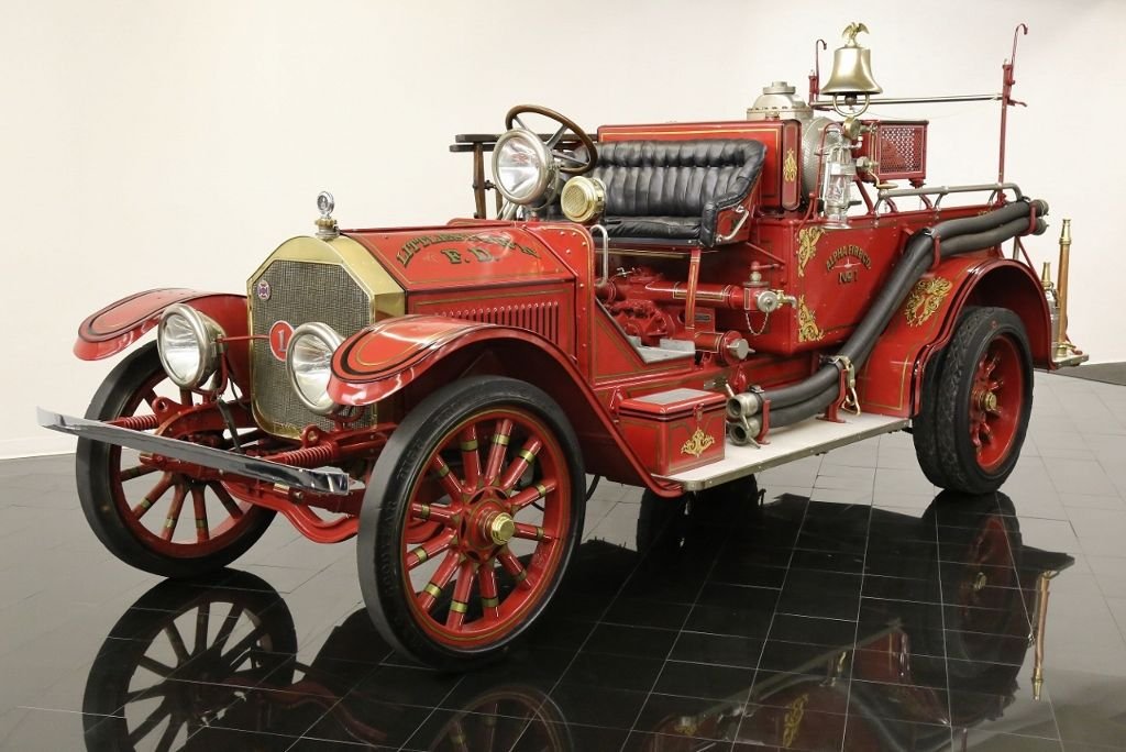 1917 american lafrance type 40 triple combination pumper fire truck