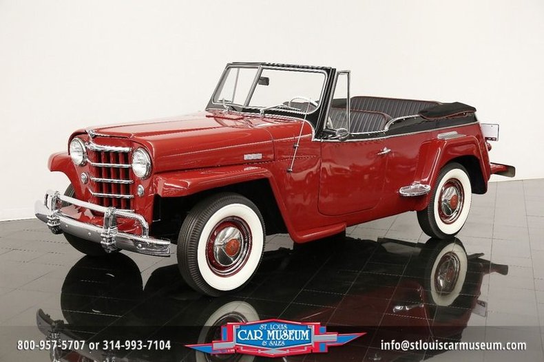 Picture 1950 Willys-Overland Jeepster Factory Photo Ref. #50570 