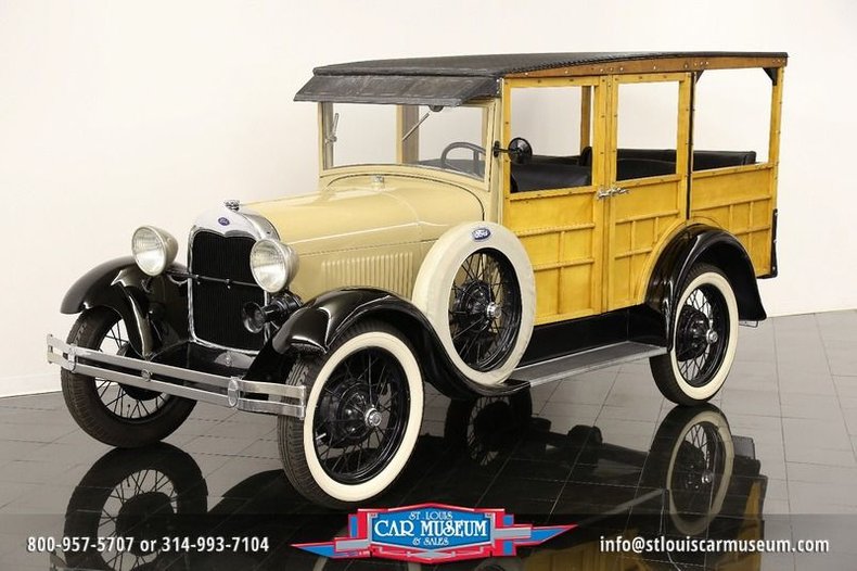 1929 Ford Model A Woody Station Wagon For Sale St Louis Car Museum