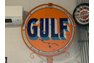 Original Gulf sign approximately 12 foot tall