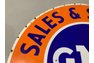 Original GMC Dealer sign double sided