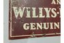 Original Whippet and Willys Knight sign
