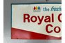 Original Royal Crown porcelain sign