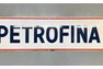 Original Petrofina rectangular metal sign