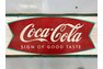 Coca-Cola Pressed Sign