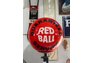 Original Red Ball service light up globe on a pole