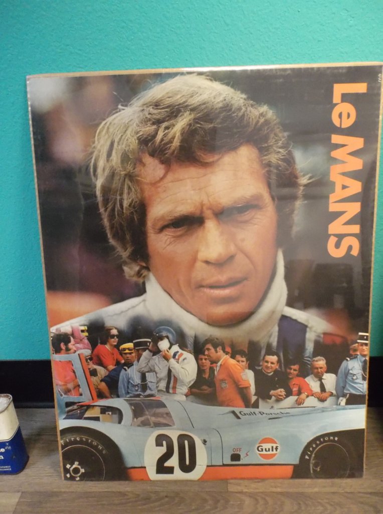 Original Steve McQueen Le Mans Poster