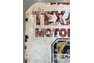 Original Texaco Porcelain Clean Clear Motor Oil sign