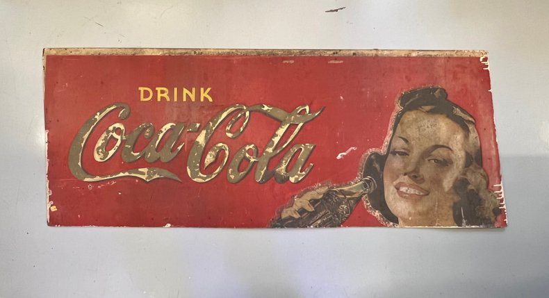 Unusual Coke sign Non Metal