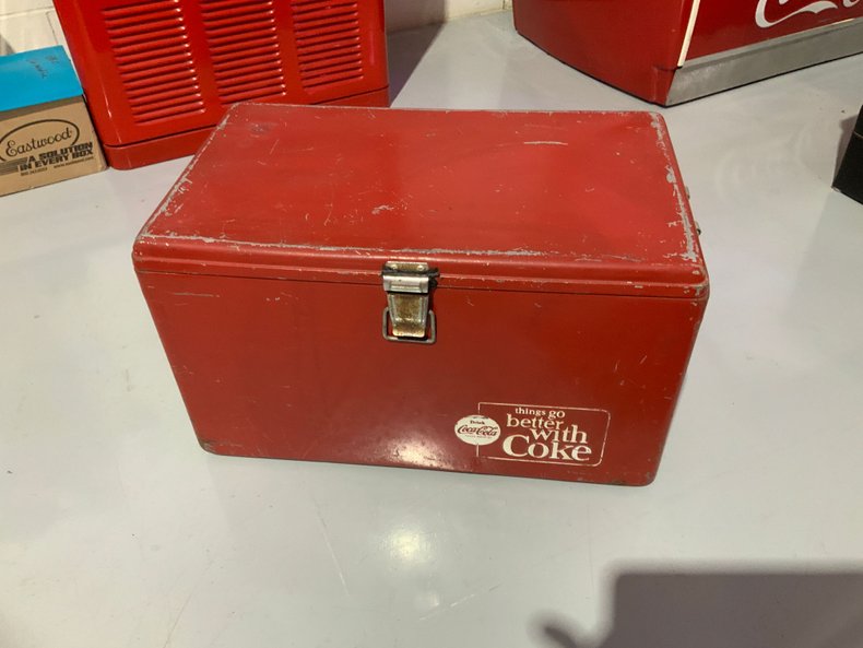 Things Go Better with Coke Ice Chest with Drain Spout
