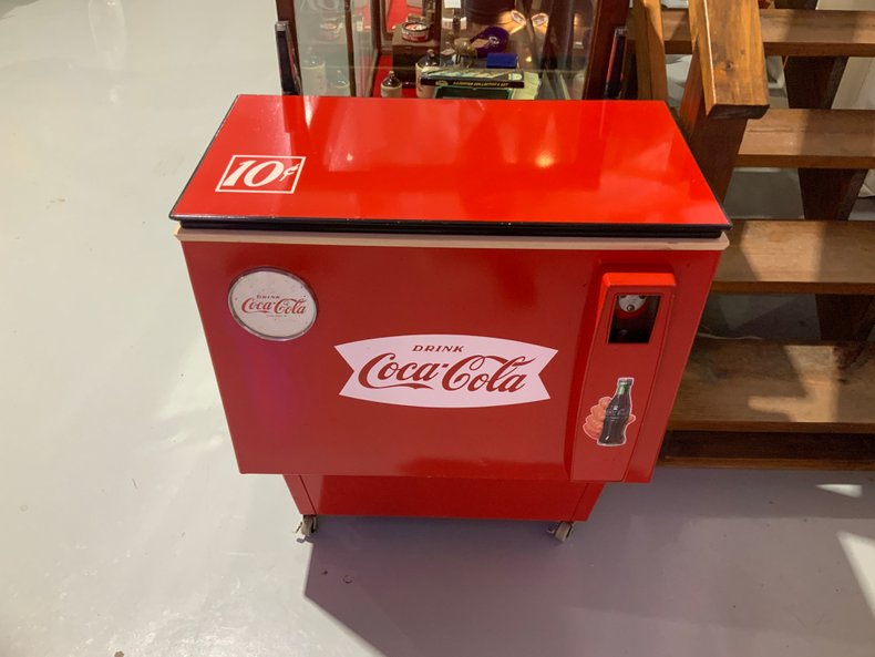 Cooler Style Cornelius Co. Coca-Cola Bottle Dispensing Machine
