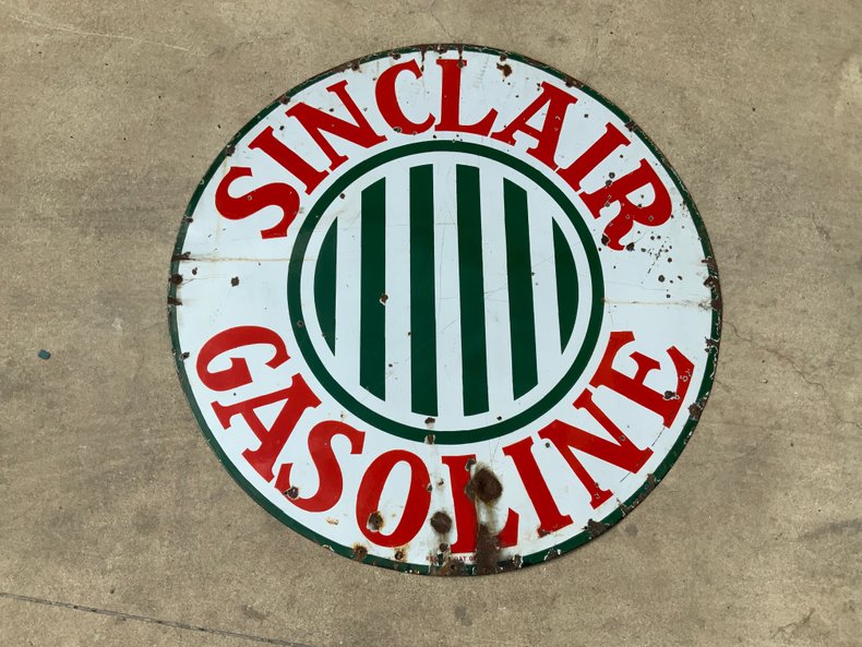 Porcelain Sinclair Gasoline