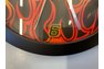 Harley-Davidson Bulova Clock with Flames 11 Inch