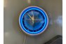 Harley-Davidson Motorcycles Blue Phoenix Clock with Blue Neon Accent Light