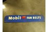 Mobil Fan Belt Sign
