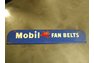Mobil Fan Belt Sign