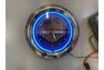 Harley-Davison Logo Clock with Blue Neon