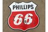 Original double sided porcelain Phillips 66 sign