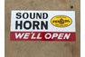Original Pennzoil “Sound Horn” sign