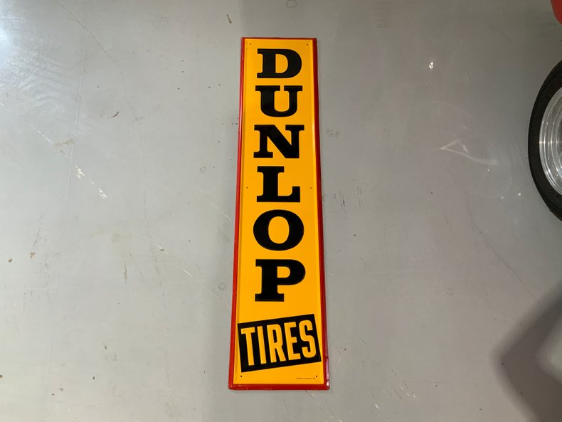Dated 6-59 Dunlop Tires Sign