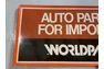 Worldparts "Auto Parts for Imports" Tin Sign