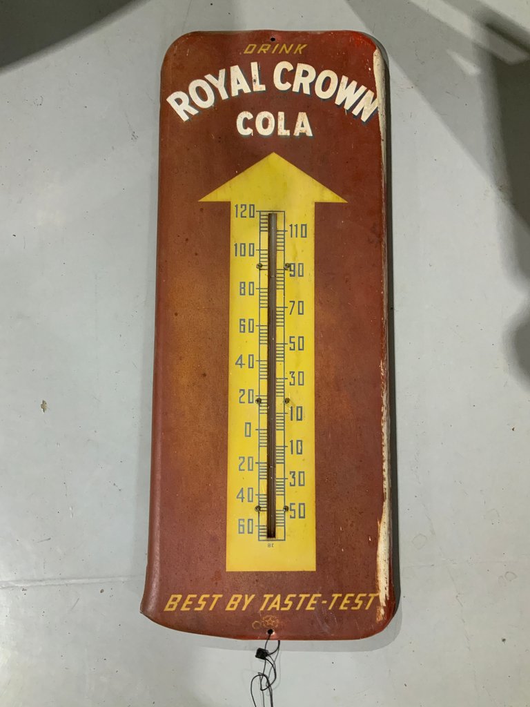 1952 Royal Crown Cola Thermometer
