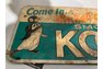 50's Come In We Sell Cigarettes Smoke Kool tin sign