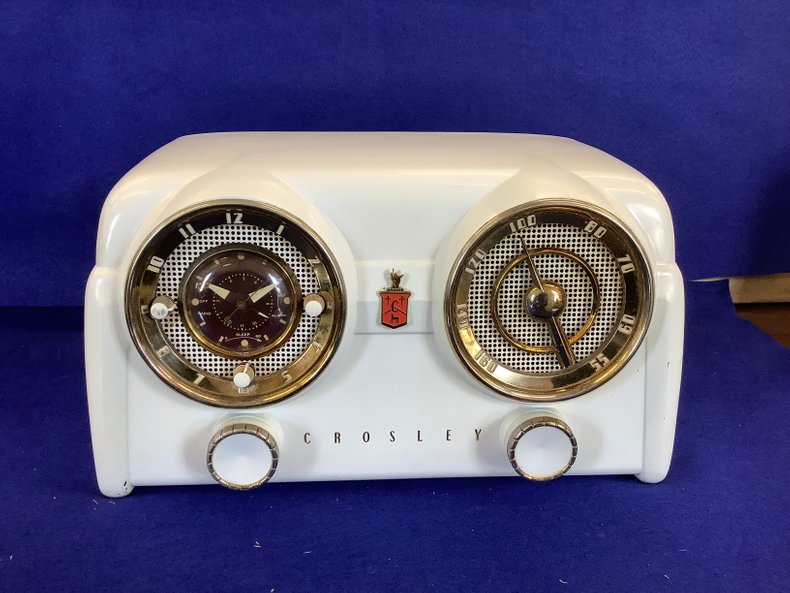 Vintage Crosley Clock  Radio 1950s