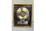"The Who" Certified Gold 500,000 Copies Sold Plaque