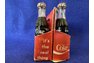 Vintage Coca-Cola Miniature 6-pack Dispaly