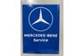 Original 1960's Mercedes-Benz Dealer Service Sign