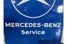 Original 1960's Mercedes-Benz Dealer Service Sign