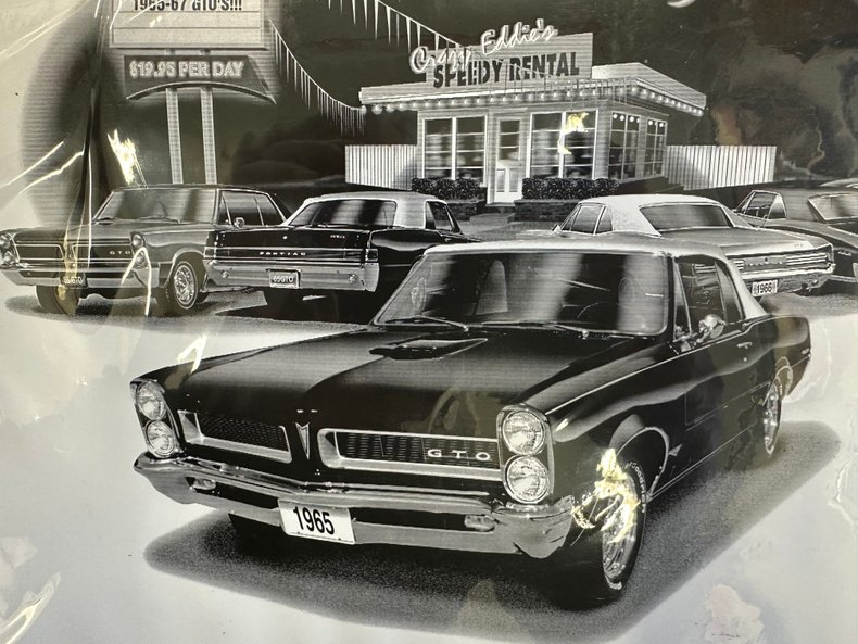 1965 GTO Showboard Art Print