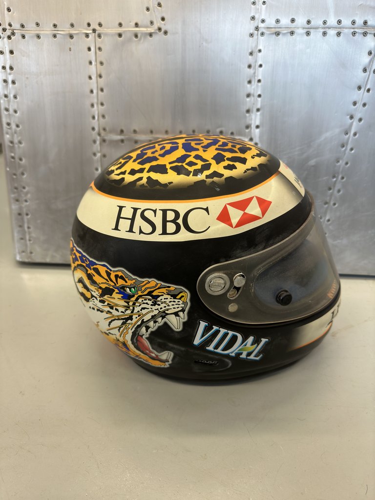 Genuine Jaguar F1 Racing Team  Vince Vidal Racing  Helmet
