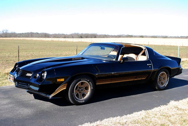 1981 Chevrolet Camaro Z28 T-Top Coupe 305 V8 4 speed Manual Coupe 1G1AP87H6...