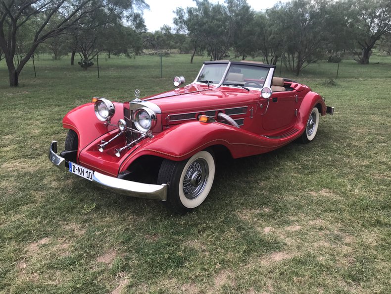 1991 Heritage 1934 Mercedes Benz roadster kit car