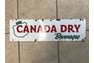 Original Canada Dry porcelain sign
