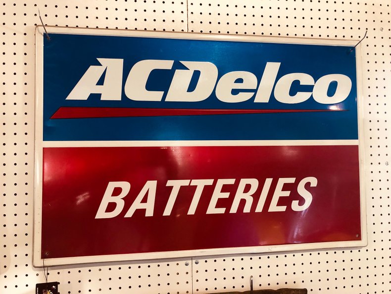 AC/Delco Batteries sign