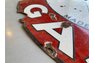 One sided Original Texaco Porcelain 42” sign great display