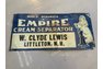 Empire Cream Separator Sign