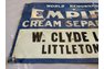 Empire Cream Separator Sign