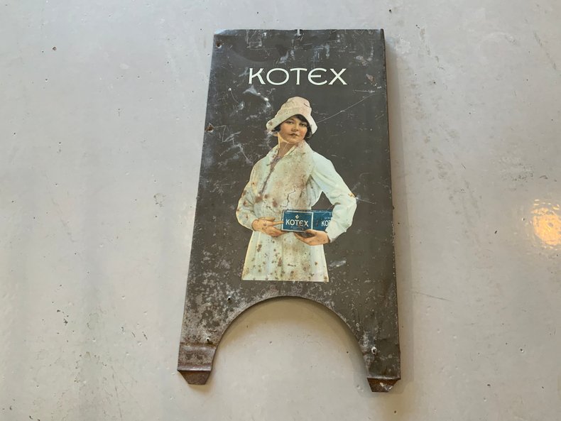 Old Original Kotex Sign