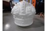 Reproduction Crown Gasoline globe white glass nice