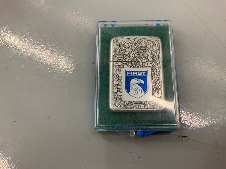 new in the box Parks engraved lighter