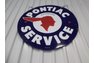 Two-sided Pontiac Service Sign