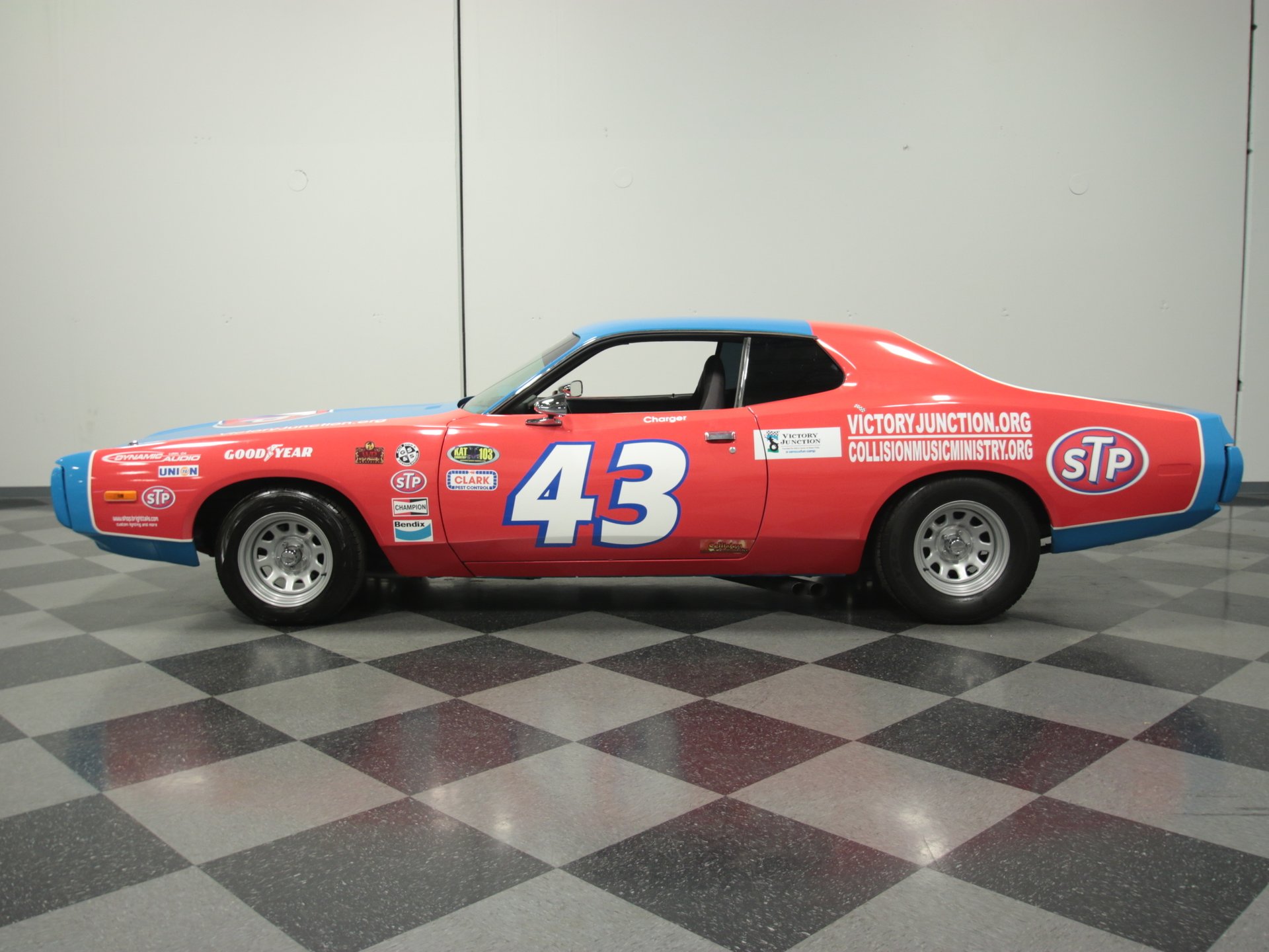 1973 dodge charger petty tribute