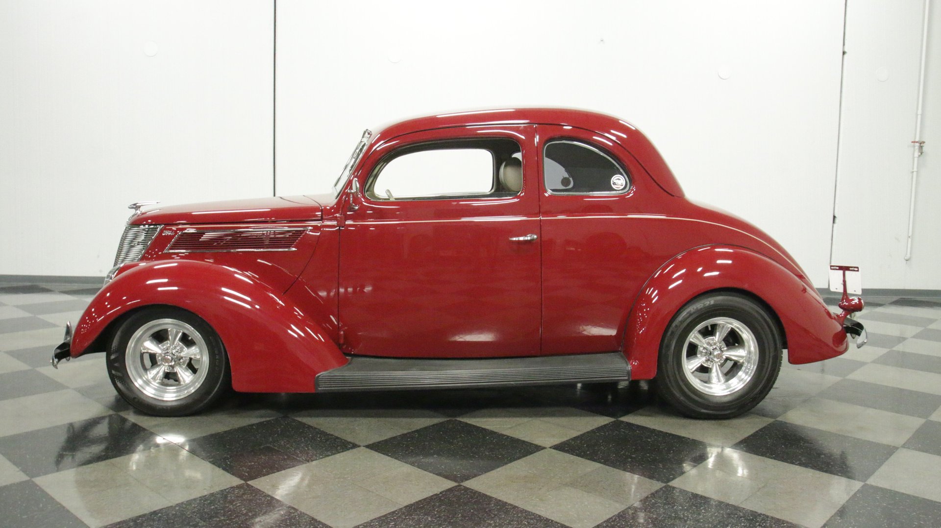 1937 ford coupe restomod club coupe