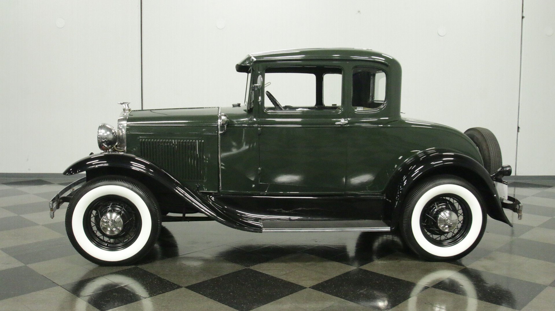 1930 ford model a 5 window rumble seat coupe